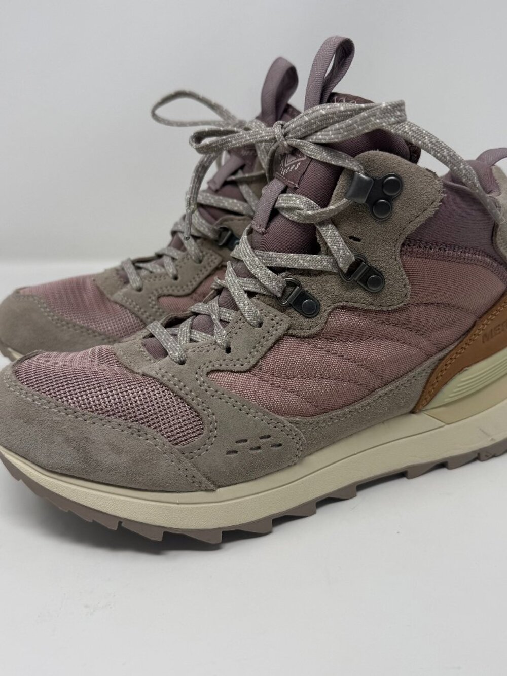Merrell Women's 8 Alpine 83 Sneaker Recraft Mid Waterproof Boots Trail Hike Pink